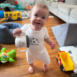 Pawsome 6-12 Months Romper