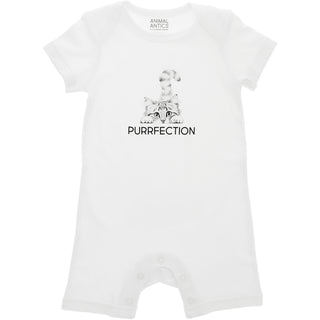 Purrfection 6-12 Months Romper