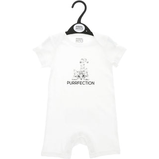 Purrfection 6-12 Months Romper