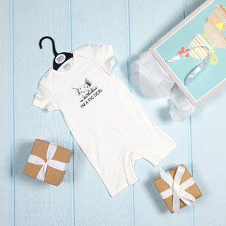 Pig Deal 12-24 Months Romper