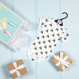 Pandas 0-6 Months Bodysuit
