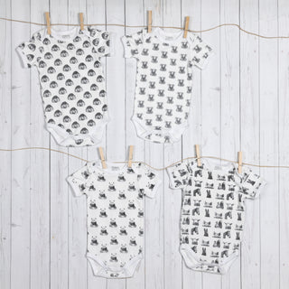 Pandas 0-6 Months Bodysuit