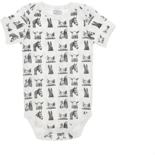 Farm Animals 0-6 Months Bodysuit