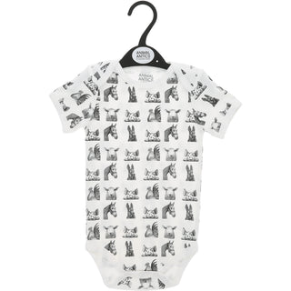 Farm Animals 0-6 Months Bodysuit