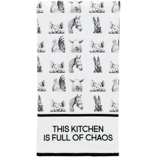 Chaos Cotton Blend Tea Towel