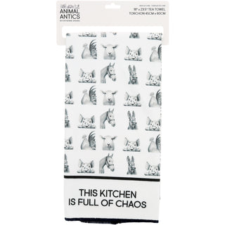 Chaos Cotton Blend Tea Towel