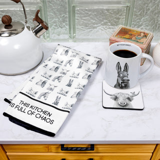 Chaos Cotton Blend Tea Towel