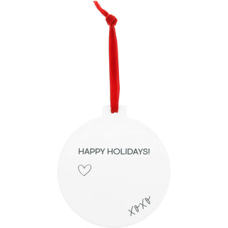 Furever 4" Ceramic Ornament