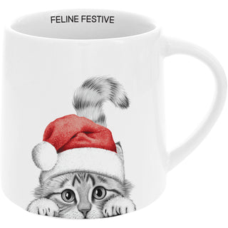 Feline Festive 17 oz Mug