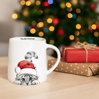Feline Festive 17 oz Mug
