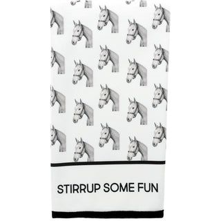 Stirrup Cotton Blend Tea Towel