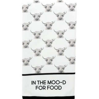 Moo-d Cotton Blend Tea Towel