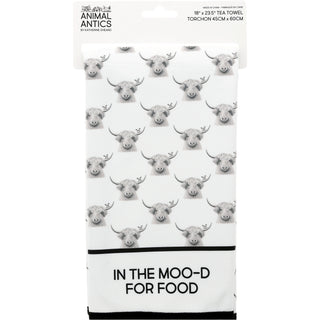 Moo-d Cotton Blend Tea Towel