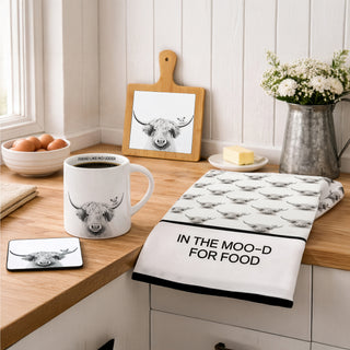 Moo-d Cotton Blend Tea Towel