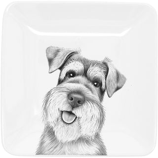 Schnauzer 4.25" Keepsake Dish