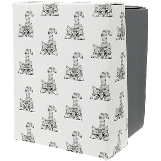 Feline Fine Gift Boxed 18 oz Stemless Wine Glass