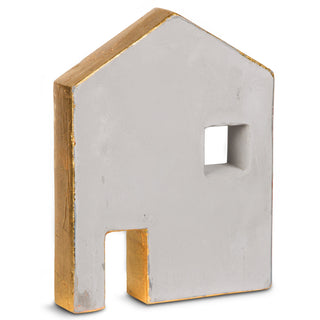 Welcome 4.75" x 1" x 6" Cement House