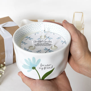 Forever My Friend 12 oz - 100% Soy Wax Reveal Triple Wick Candle Scent: Tranquility