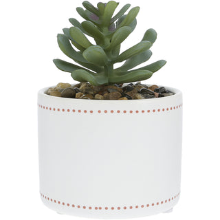 Lucky 5" Artificial Potted Plant