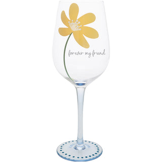 Forever My Friend 16 oz Wine Glass