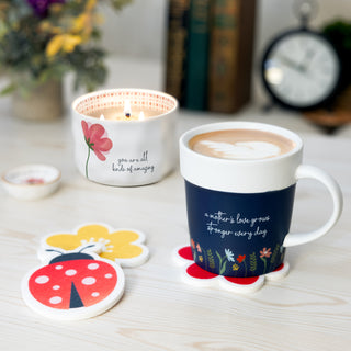 Mother's Love 20 oz Cup and Coaster Set