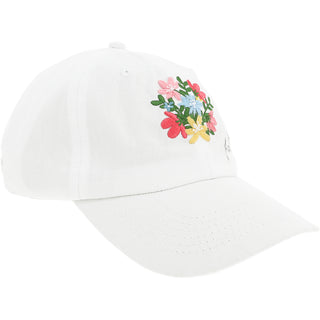 Plant Lady White Adjustable Hat