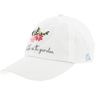 The Garden White Adjustable Hat