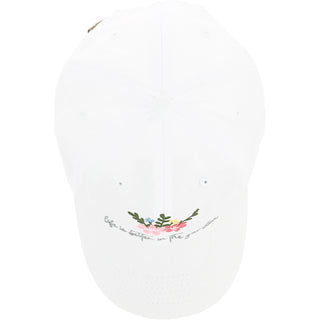 The Garden White Adjustable Hat