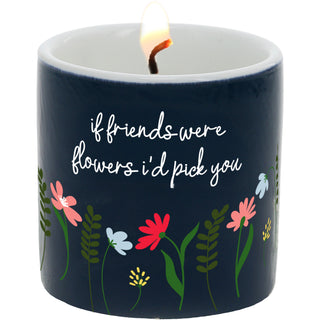 Friends 2.5 oz - 100% Soy Wax Candle Scent: Tranquility