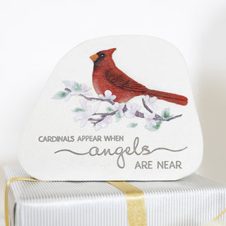 Cardinals Appear 5.5" Standing Memorial Stone