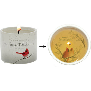 Beautiful Memory 8 oz - 100% Soy Wax Reveal Candle Scent: Tranquility