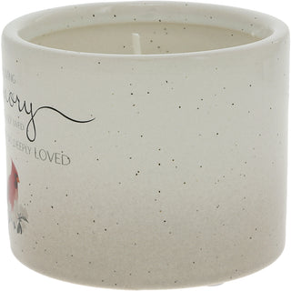 In Loving Memory 8 oz - 100% Soy Wax Reveal Candle
Scent: Tranquility