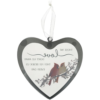 Those We Love 4.75" Mirrored Glass Ornament