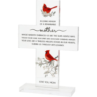 Mother 8" Acrylic Cross Plaque