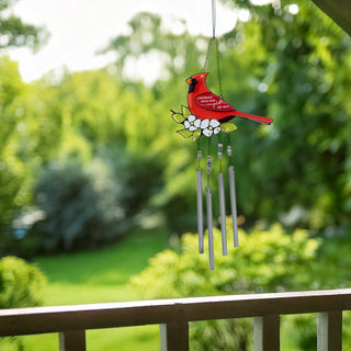 Cardinals Appear 17.5" Wind Chime