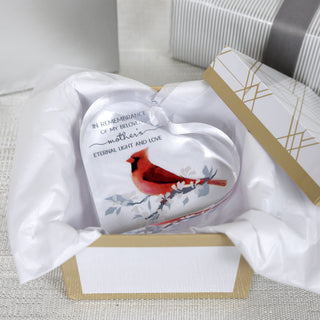 Mother 3.5" Acrylic Heart Plaque