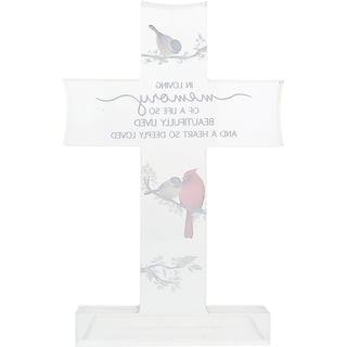 Memory 7" Acrylic Cross Plaque