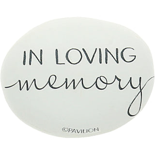 Pocket Stone Assortment 1.5" Memorial Pocket Stones 24 Piece Assortment (6 Styles, 4 of Each)