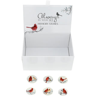 Pocket Stone Assortment 1.5" Memorial Pocket Stones 24 Piece Assortment (6 Styles, 4 of Each)