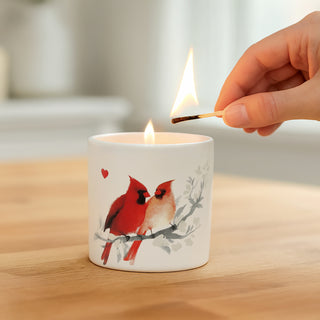 Cardinals 2.5 oz - 100% Soy Wax Candle Scent: Tranquility