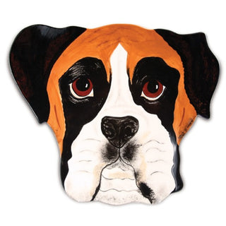 Tyson - Boxer 10" Dog Plate