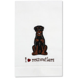 George - Rottweiler Tea Towel