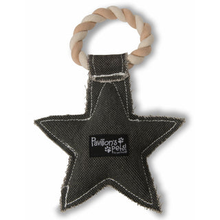 Best Dog Ever 9.5" Canvas Dog Toy on Rope