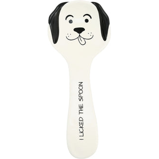 Dog Licked the Spoon 10" Spoon Rest