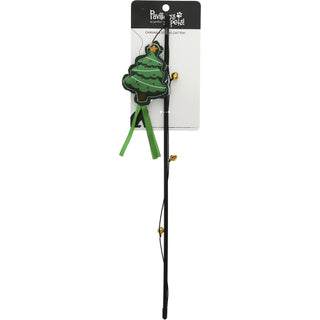 Christmas Tree 18" Cat Teaser Wand