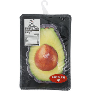 Avocado 6.5" Canvas Dog Toy