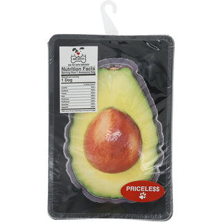 Avocado 6.5" Canvas Dog Toy