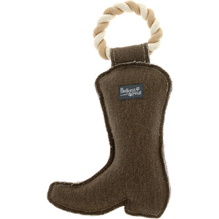 Kickin' It 12.75" Canvas Dog Toy on Rope