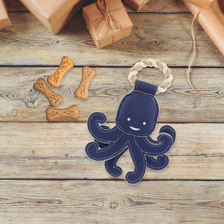 Out Of Reach 12.5" Canvas Dog Toy on Rope