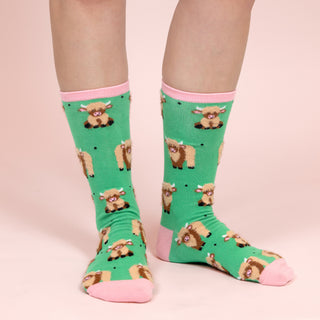 Highland Cows Unisex Socks